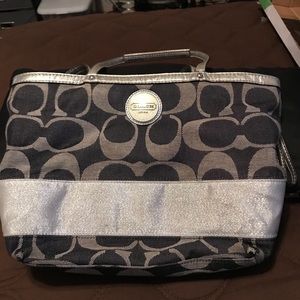 Nice Denim Coach purse